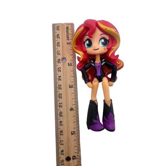 2016 MY LITTLE PONY ROCKIN’ PINKIE PIE EQUESTRIA GIRLS DOLL~MINI 5’ - Picture 11 of 11